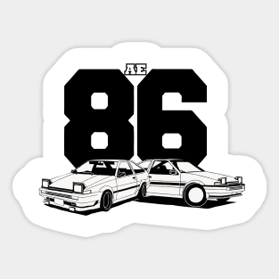 toyota sprinter ae86 Sticker